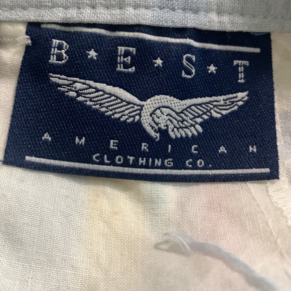 Best American clothing capris square multicolor size 7/8 100%cotton gently used - Picture 10 of 11